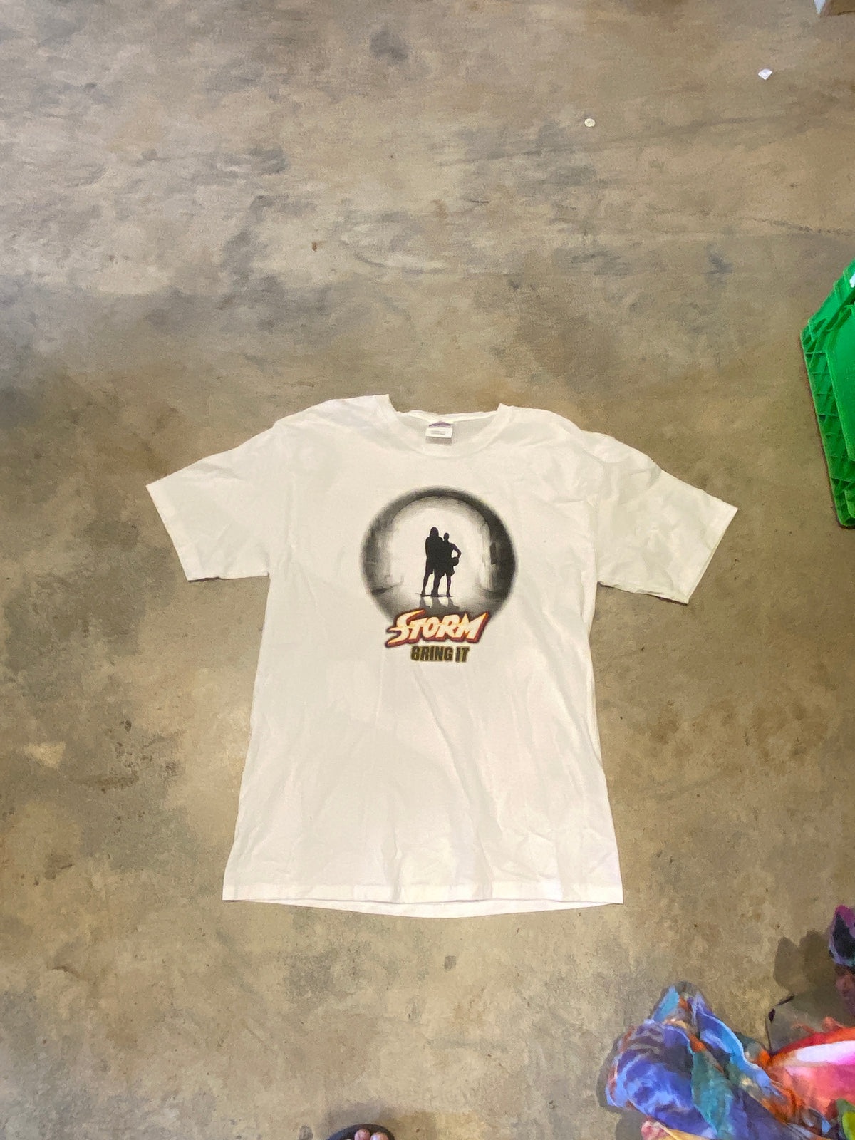 Hanes Storm Bring It White Shirt Medium