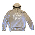 JustHoods Mouth Culture Grey Hoodie Large