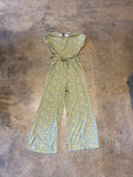Rebel Sugar Girl Floral Yellow Large Jumper