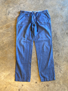 Lands End Blue Loose Denim Pants 10