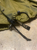 Unbranded Green Zip Goretex Hooded Jacket