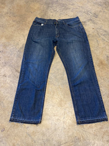 George Mondo Denim 38 30 HandPainted