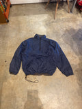 California Springs Reversible Fleece Wind Rainproof Navy Blue Vintage Large Jacket
