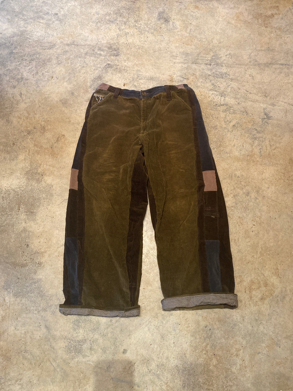 Salty Collections Reworked Leo Chevalier Cord Pants