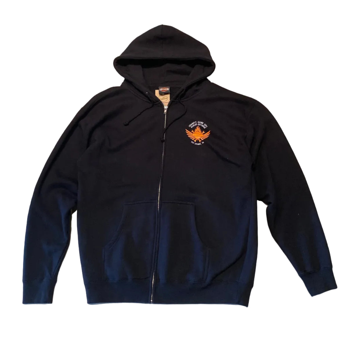 Harley Davidson San Antonio Texas Zip Hoodie Large 2009