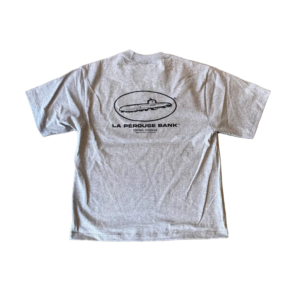 Shaka Wear La Perouse Bank LPB SUB Grey Cropped Shirt
