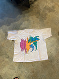 LA Workout Vintage All Over Splatter Shirt