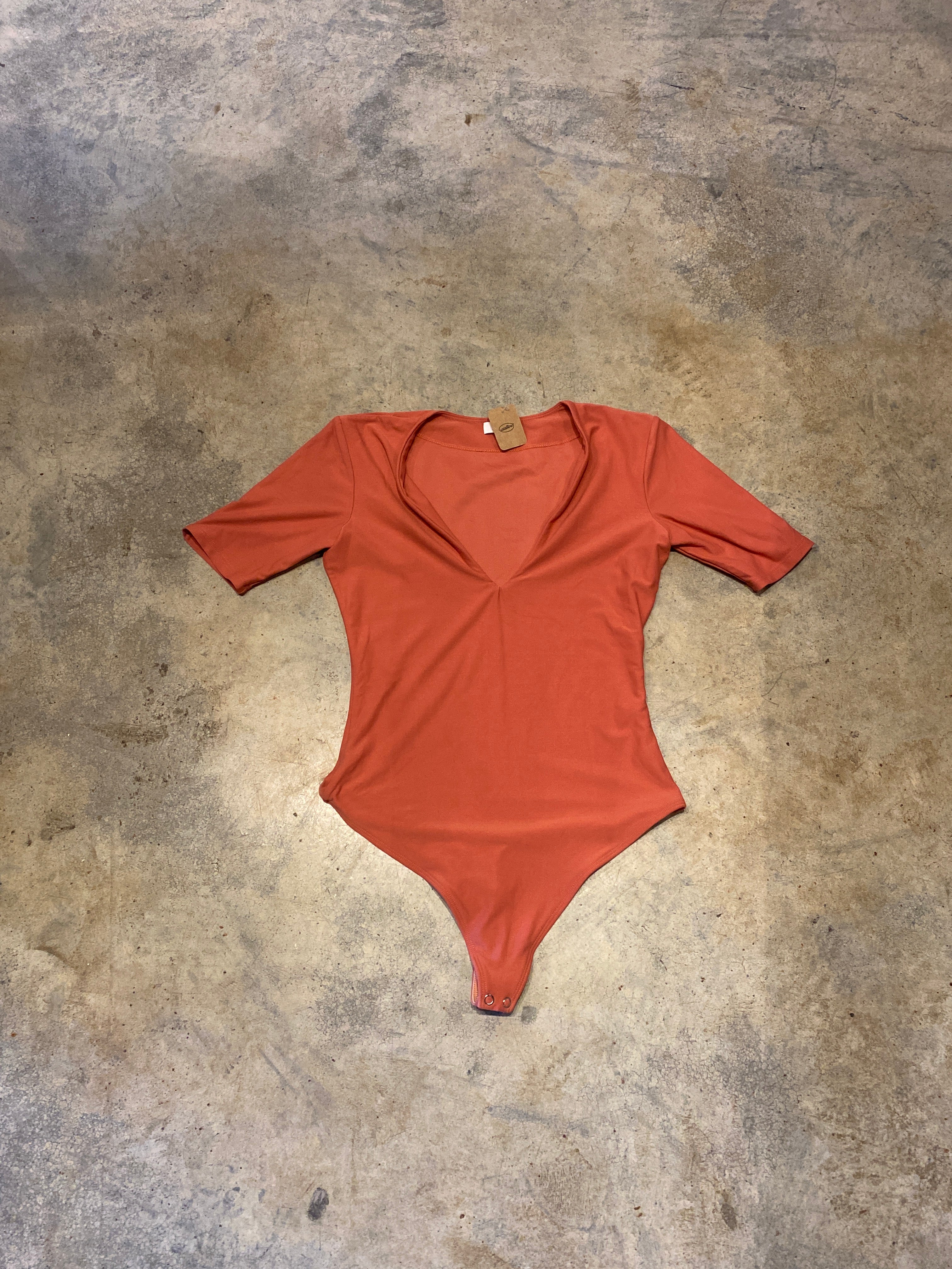 Alix Rose Bodysuit Short Sleeve