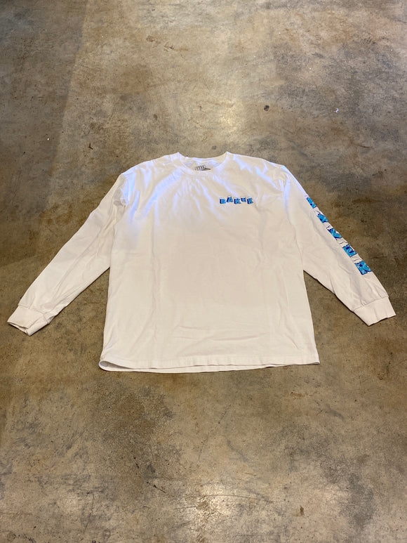 Baker White Long Sleeve Large Shirt RV074