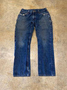 Carhartt Carpenter Relaxed Fit 31 32 Denim Pants Made in Mexico