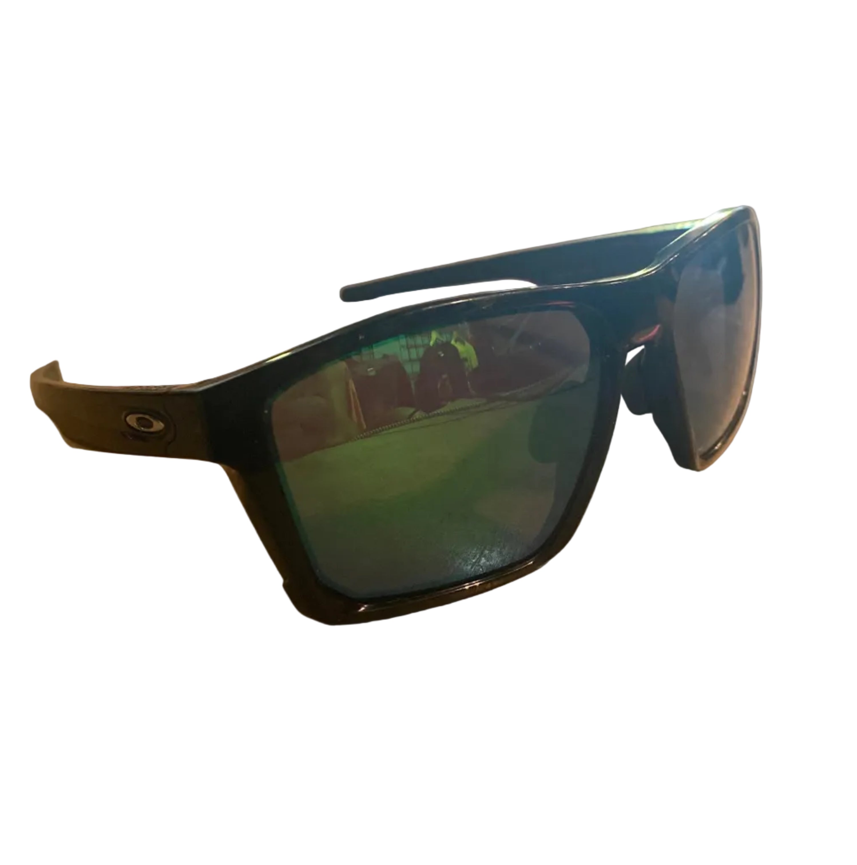 Oakley Targetline Sunglasses with Polished Black Frame and Prizm Lens