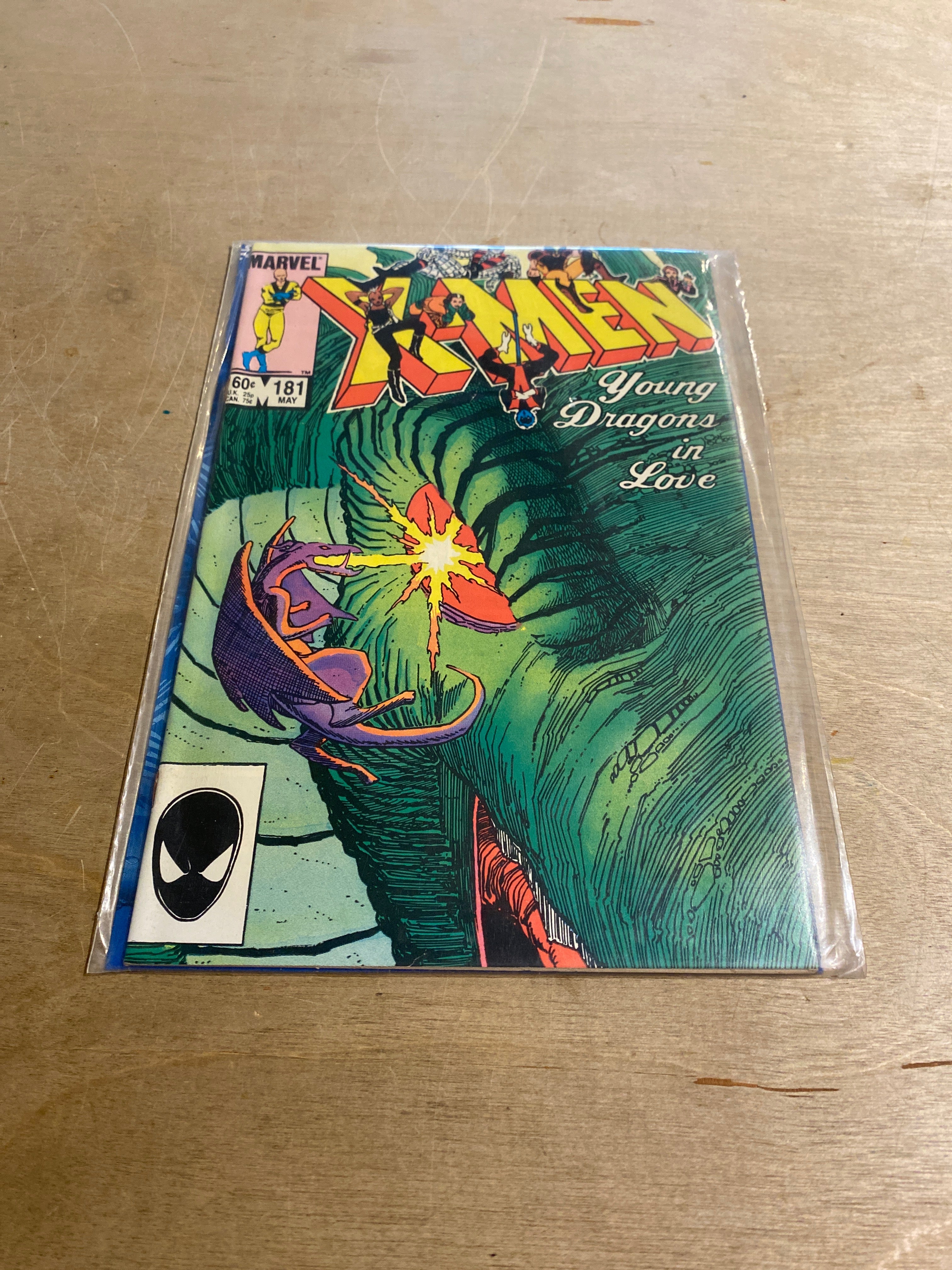 Marvel X-Men Young Dragons in Love #181 May 1984 Comic