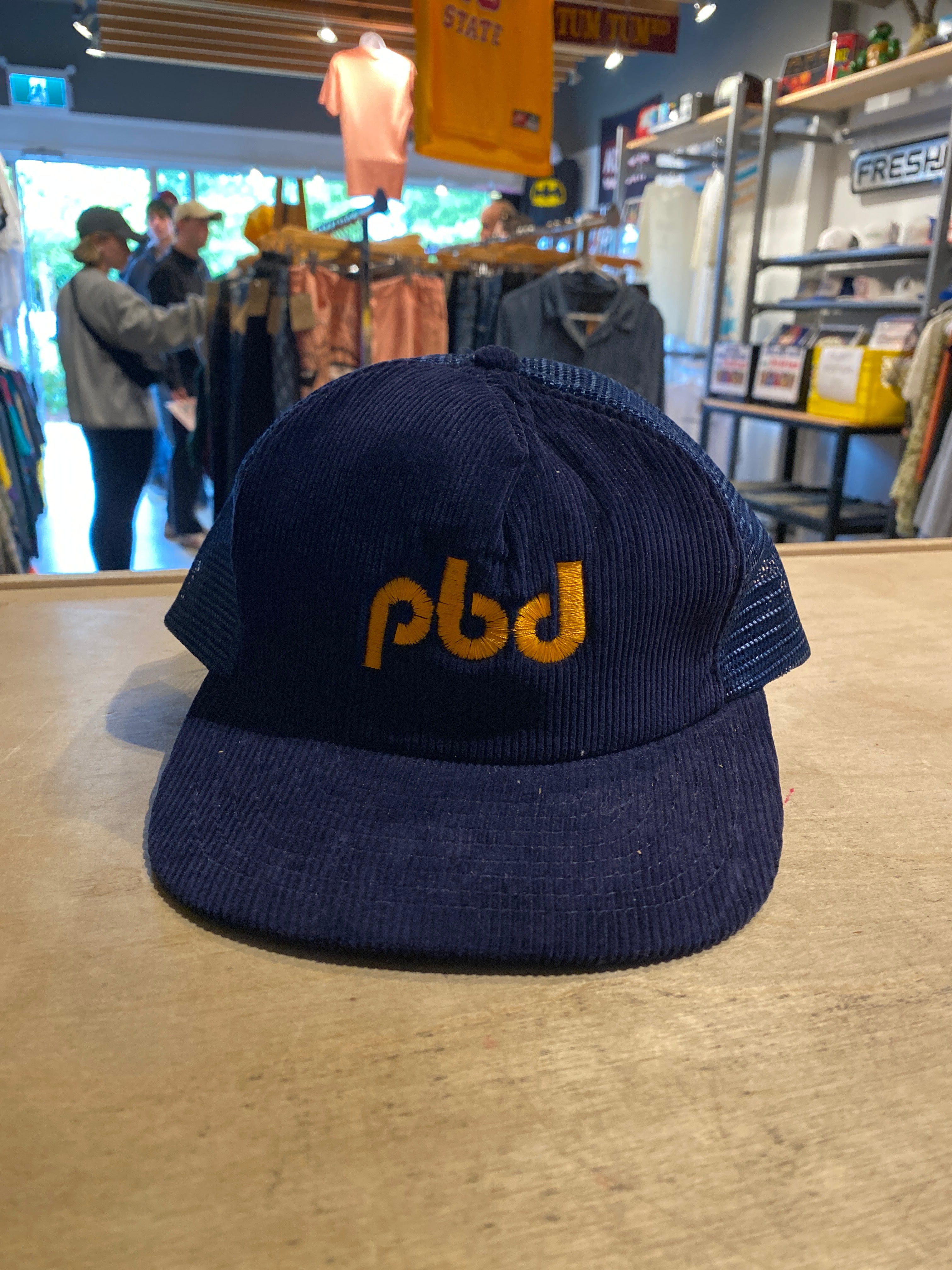 Vintage PBD Velour Trucker Hat