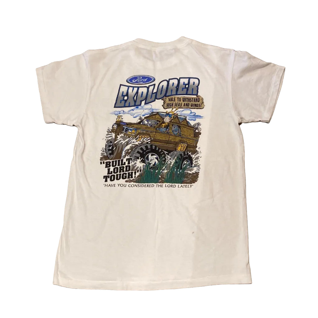 Delta Lord Explorer Medium White Vintage Shirt