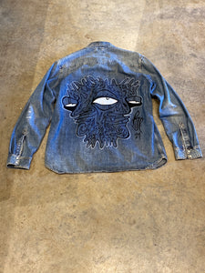 Vizstim Rework Jack & Jones LS Denim Shirt Large