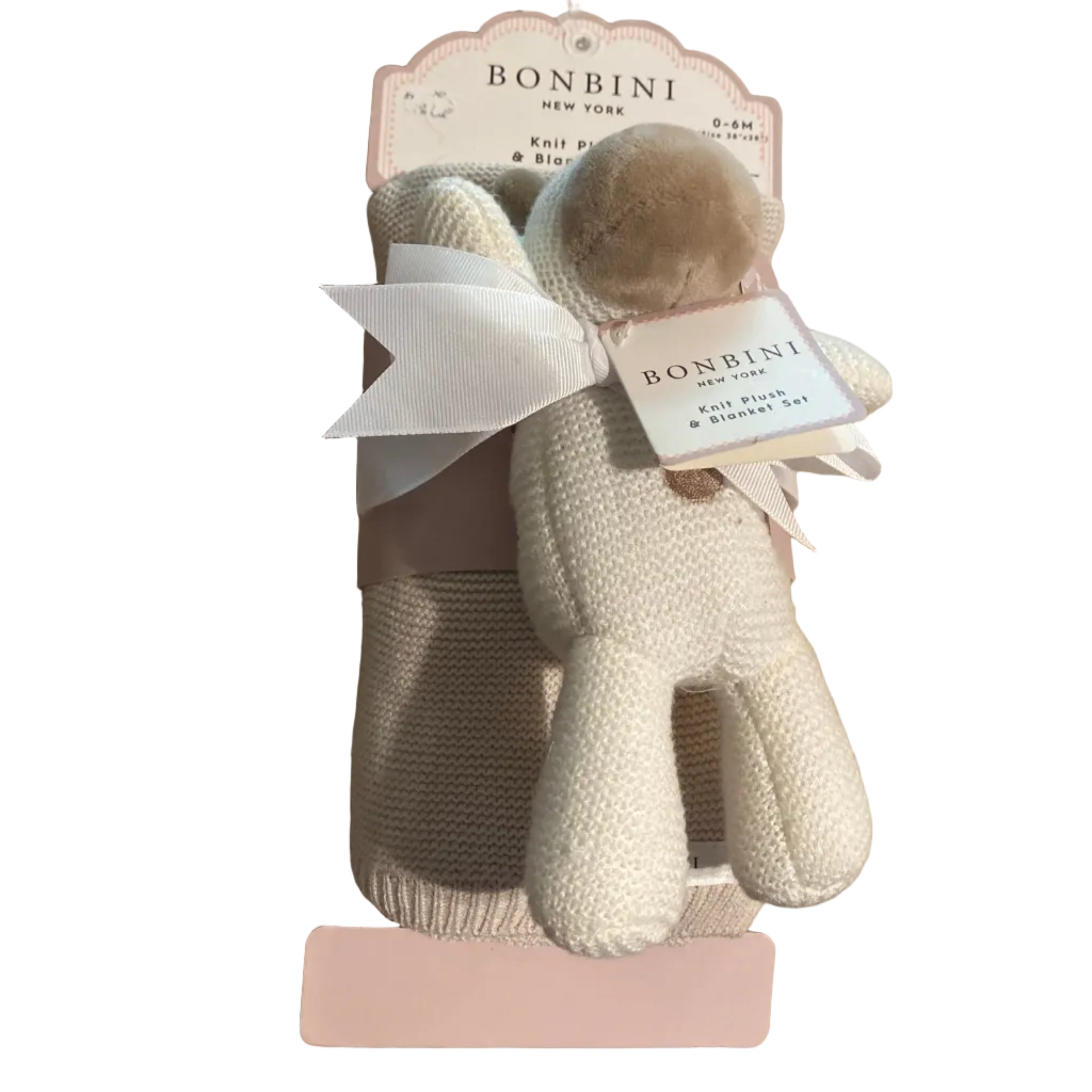 Bonbini Knit Plush & Blanket Set