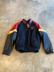 Alberta Sportswear Leather Jacket Knights of Columbus Hockey