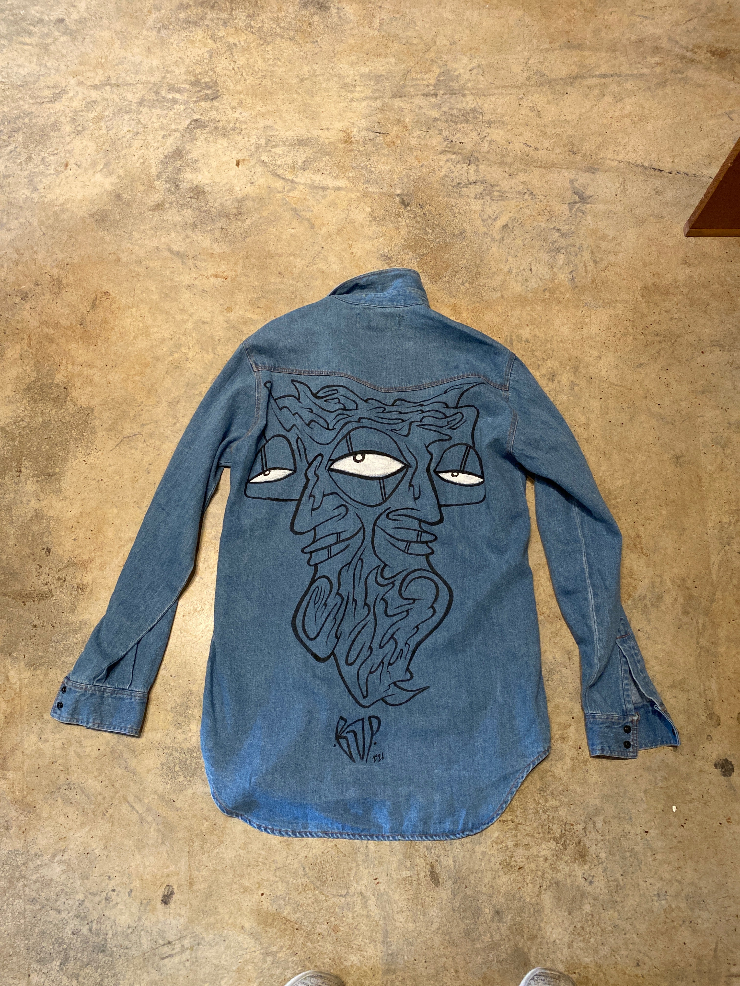 Vizstim Mark’s Work Wearhouse Long Denim Dress MT