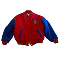 Planet Hollywood Vintage Kids Made in USA Red Black Snap Jacket