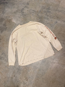 Carhartt Cream LS Loose Fit XLarge Shirt