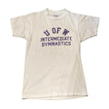 Hanes U of W Intermediate Gymnastics Vintage Small Shirt