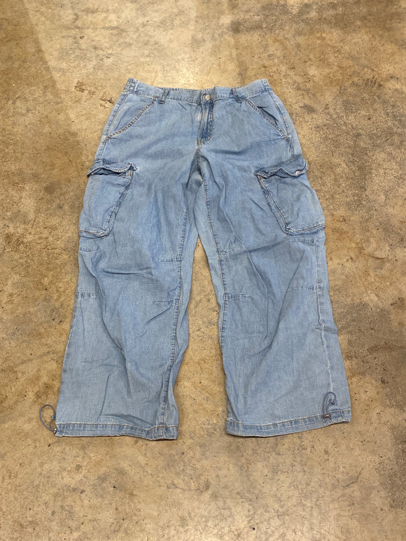 Gap Baggy Denim Pants 32 14