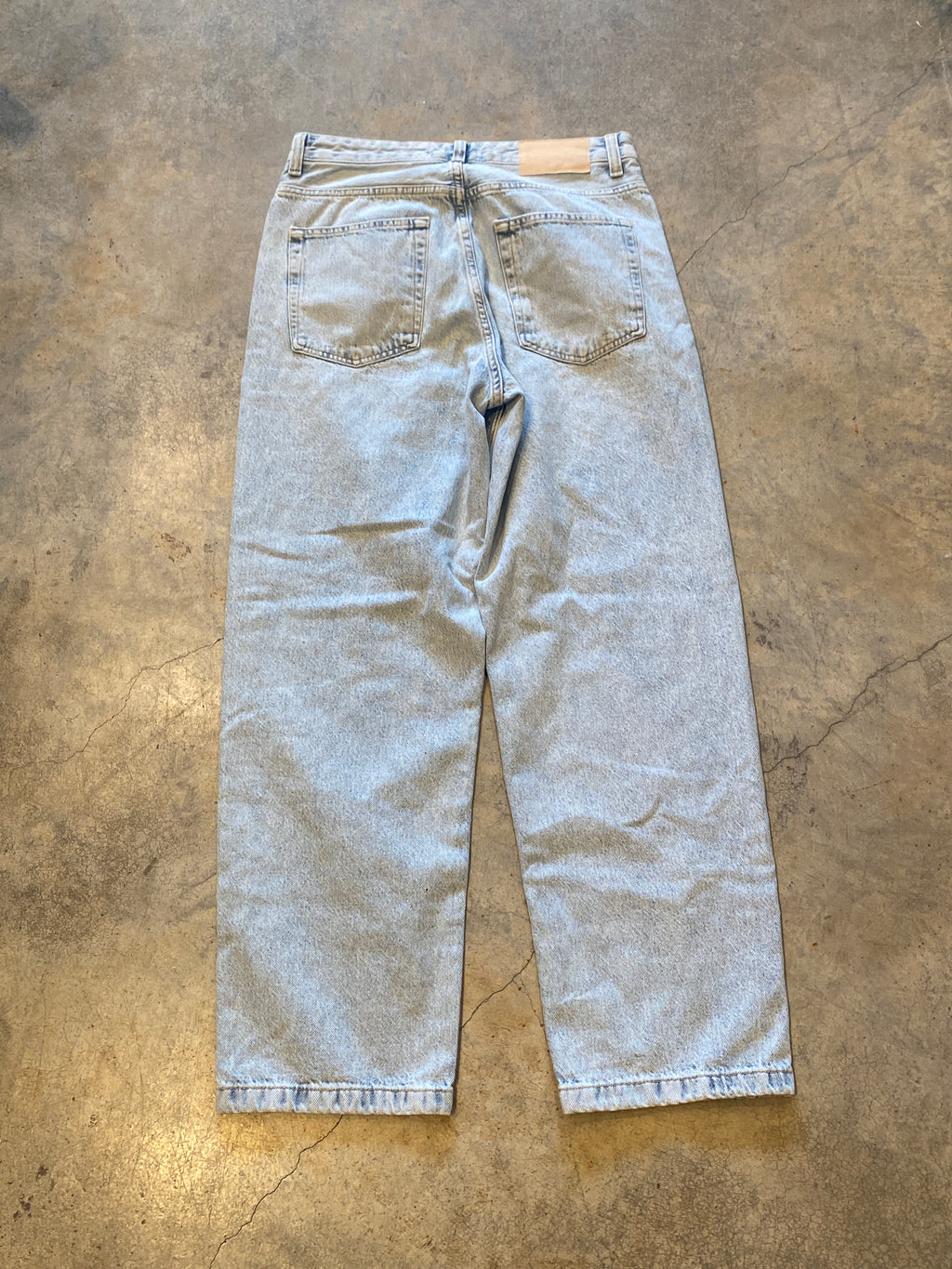 Pull & Bear Baggy Denim Pants Made in Turkey Size 30