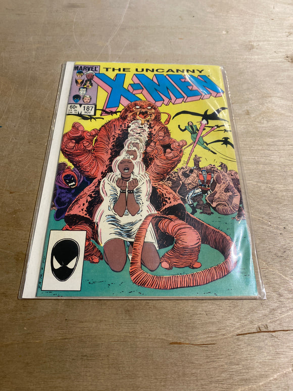 Marvel The Uncanny X-Men #187 November 1984 Comic Book