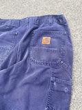 Carhartt Mondo Purple Double Knee Cargo Pants 30