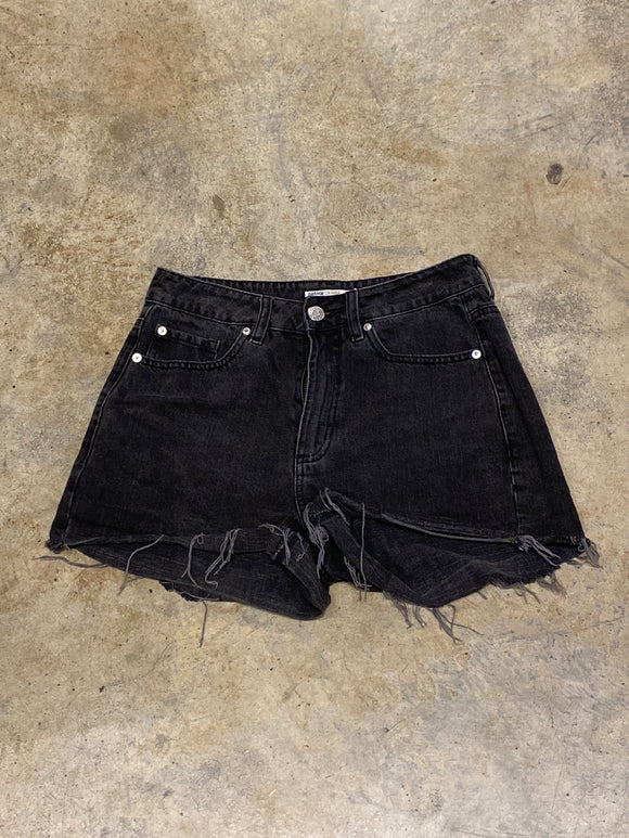 Garage Black Size 5 Denim Shorts