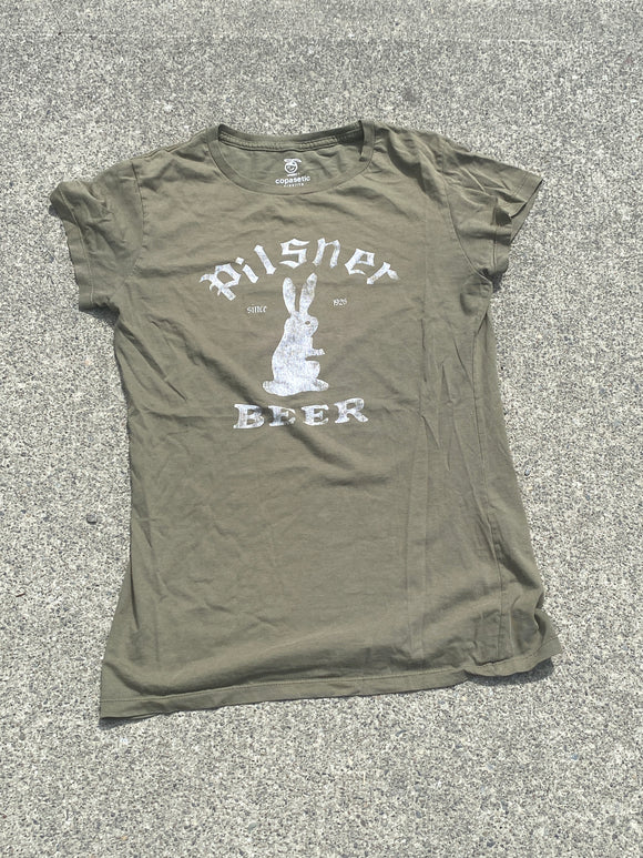 Copasetic Pilsner Army Green SS Shirt Medium 2002