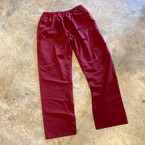 Reina Burgundy LPB Mermaid Lounge Pants.