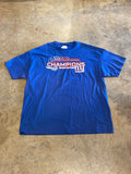 AAA NFC 2007 Champions Giants Blue XXLarge Shirt