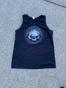 Harley Davidson Large Edmonton Alberta Black 2017- Tank Top Shirt