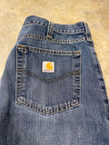 Carhartt 34 32 Straight Leg Made in Mexico Denim Pant