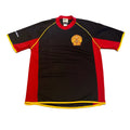 The Production Zone Santana Large Made in Canada Y2K Black Soccer Jersey