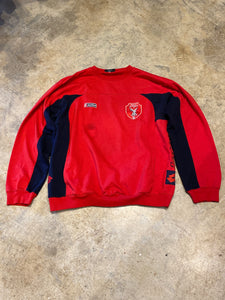 Lotto Italian Sport Design Red Long Sleeve Shirt