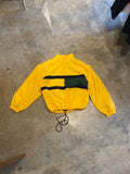 Surf Style Vintage Yellow Windbreaker Made In USA Medium Jacket