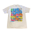 Hanes Beefy-T Chicago Graffiti Shirt Landmarks Retro Made in USA XLarge Single Stitch