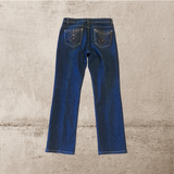 Unbranded Y2K Bejeweled Denim Pants