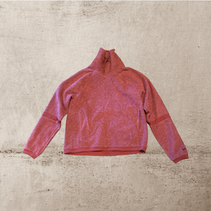 Nike Red Burgundy Fleece Small Sweater