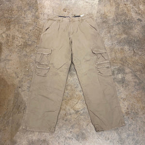 Wrangler Jeans Co Khaki Cargo Pants (W:30 L:30)