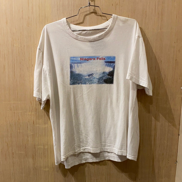 Niagara Falls White S/S T-Shirt (Medium)